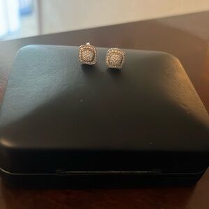 David Yurman Diamond Earrings
